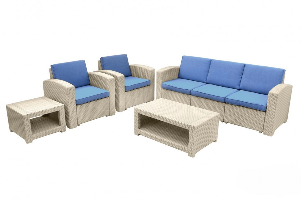 Комплект мебели Rattan Premium 5, СЕРЫЙ