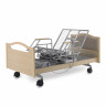 Медицинская кровать для лежачих больных электрическая MED-MOS DB-2B с поворот.креслом в правую сторону (светлое дерево)
