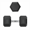 Гантель гексагональная UNIX Fit обрезиненная 30 кг / шт.