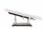 Массажный стол электрический MED-MOS ММКМ-2 (КО-159.1Д) белый/венге, с подогревом ложа