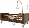 Медицинская кровать для лежачих больных MED-MOS YG-1 ЛДСП (коричневый) с матрасом